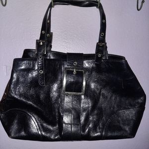 Black Kenneth Cole Large Hobo Purse